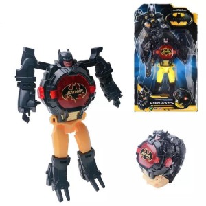 Zegarek zabawka 2w1 Avengers przemiana Batman 