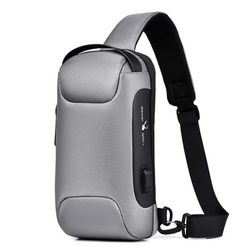 Plecak pdróżny na ramire na laptop z przejściem usb szary.jpg