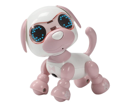 Inteligentny pies robot nagrywa i powtarza.png