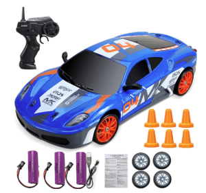 Samochód RC do driftu skala 1:24 zdalnie sterowany do 30 km/h 2.4G