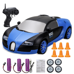 Samochód RC do driftu skala 1:24 zdalnie sterowany do 30 km/h 2.4G