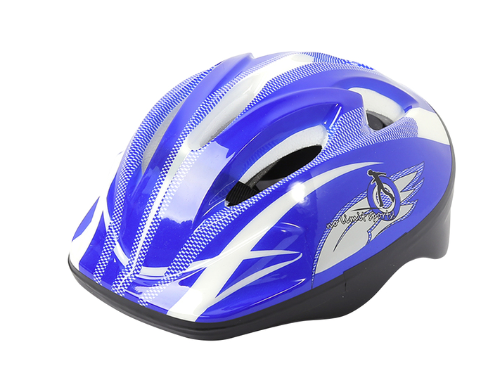 Kask rowerowy dziecięcy granatowy.png