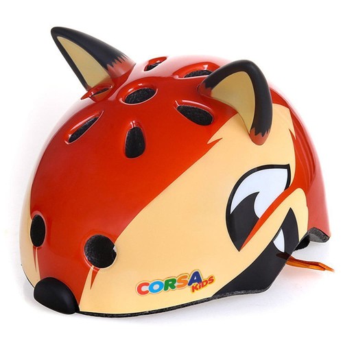 Kask rowerowy dziecięcy lis.jpeg