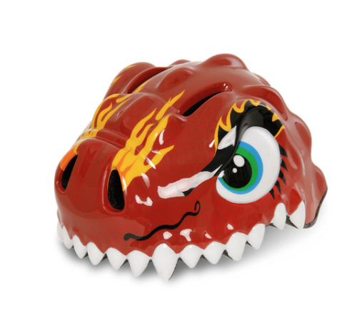 Kask rowerowy dziecięcy 3D zwierzęta dinozaur dragon.png