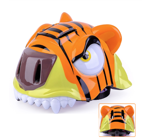 Kask na rower rolki deskę 3D tygrys.png
