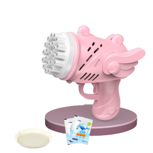 Pistolet do baniek mydlanych elektroniczny z podświetleniem LED