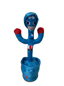 Tańczący śpiewający szalony kaktus Avengers Kapitan Ameryka