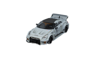 Nissan gtr godzilla model skala 1:64 zabawka kolekcjonerska