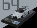nissan gtr godzilla szary model zabawka.png