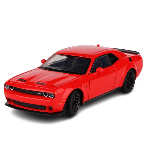 Dodge Challenger Demon czerwony zabawka model .png