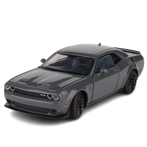 Dodge Challenger Demon szary srt zabawka model .png