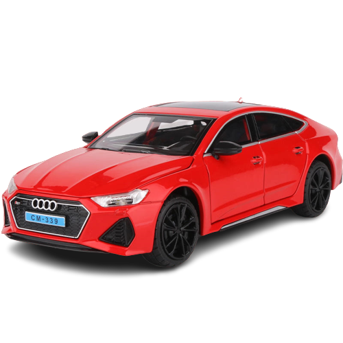 Audi RS7 model zabawka czerwony.png
