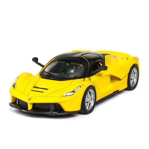 Ferrari Laferrari model zabawka żółty.jpeg