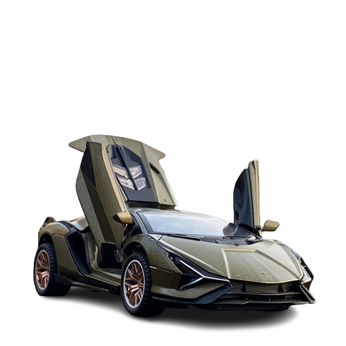 Lamborghini SIAN model zabawka odwzorowane skala zielony.png