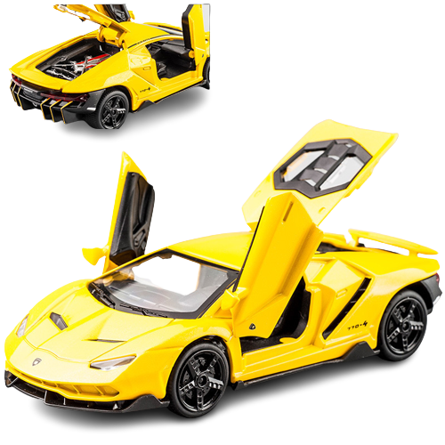 Lamborghini model zabawka żółty.png