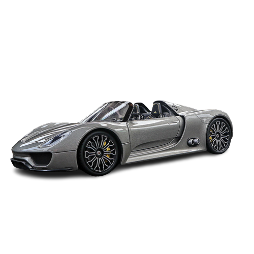 Porsche 918 Spyder zabawka model bez dachu.png