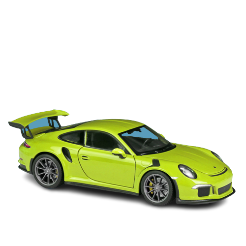 Porsche 911 GT3 RS zabawka model zielone.png