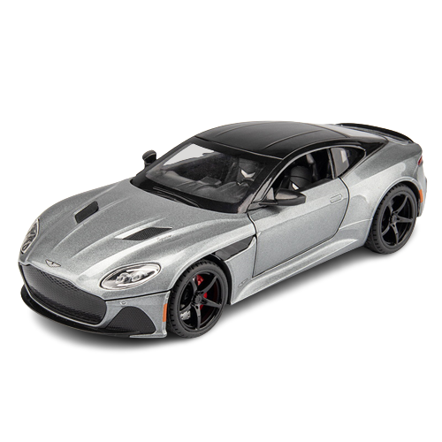Aston Martin DBS model auta zabawka srebrny.png