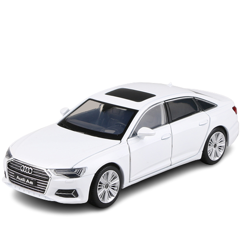 Audi a6 s-line model zabawka biała.png