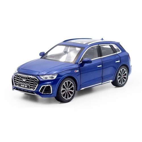 Audi q5 s-line skala świecące światła ruchome elementy SUV niebieski.jpeg