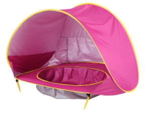 Namiot plażowy przeciw słoneczny dla niemowlaków basenik 