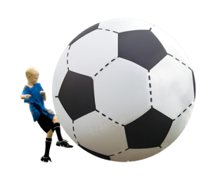 Piłka dmuchana ogrodowa duża zabawka ogrodowa wakacyjna 50 cm