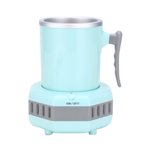 Kubek szybko chłodzący elektryczny do piwa i napojów niebieski