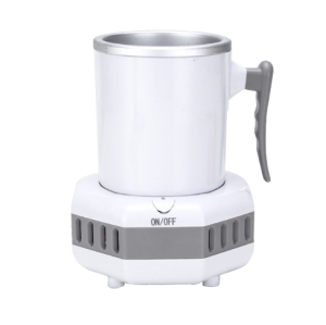 Kubek szybko chłodzący elektryczny do piwa i napojów biały