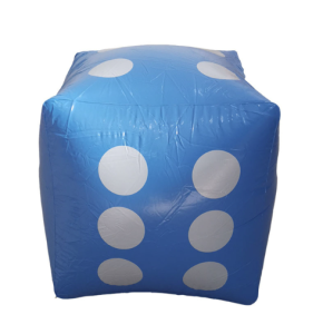 Kostka dmuchana ogrodowa duża zabawka ogrodowa wakacyjna 30 cm 