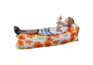  Dmuchany materac podróżny bardzo wygodny 240 cm x 70 cm