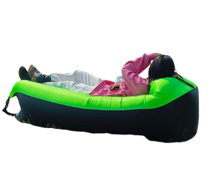  Dmuchany materac podróżny bardzo wygodny 240 cm x 70 cm