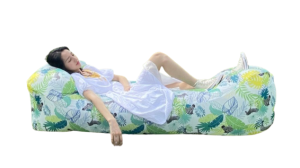  Dmuchany materac podróżny bardzo wygodny 240 cm x 70 cm