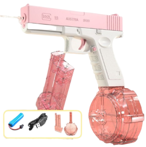 Pistolet elektroniczny zabawka na wodę z magazynkiem 