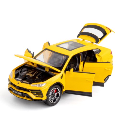 Lamborghini Urus model zabawka odwzorowane skala żółty.jpeg