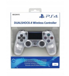 Pad Kontroler Sony DualShock 4 V2 przeźroczysty biały  white