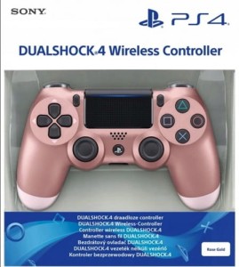 Pad Kontroler Sony DualShock 4 V2 silver rose różowy   