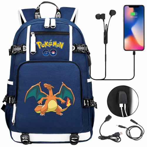 Plecak szkolny różne Pokemony modny i wygodny o dużej pojemności model 3.jpeg