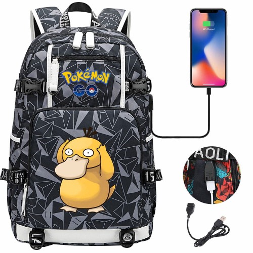 Plecak szkolny różne Pokemony modny i wygodny o dużej pojemności model 28.jpeg