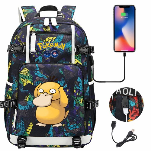 Plecak szkolny różne Pokemony modny i wygodny o dużej pojemności model 29.jpeg