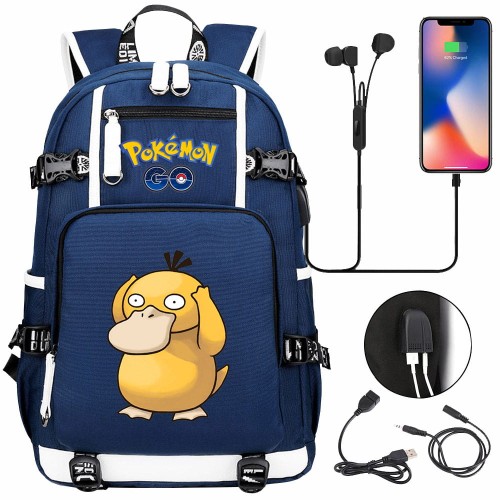 Plecak szkolny różne Pokemony modny i wygodny o dużej pojemności model 31.jpeg