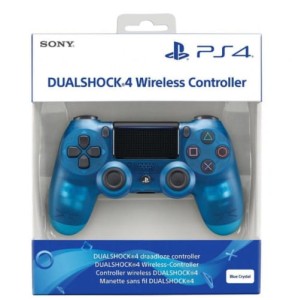 Pad Kontroler Sony DualShock 4 V2 przeźroczysty niebieski  blue