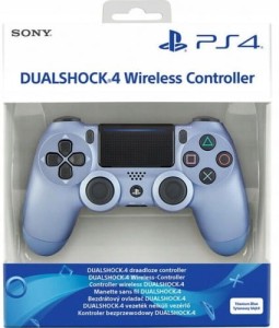 Pad Kontroler Sony DualShock 4 V2 błękitny silver 