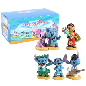 Zestaw Figurki Lilo i Stitch 6szt Kolekcjonerska Seria