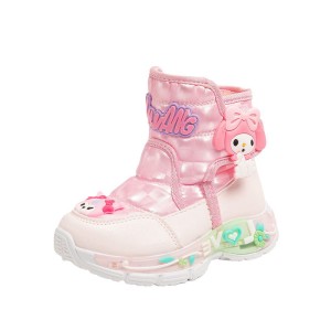 Buty dziecięce Zimowe Ocieplane Świecą LED