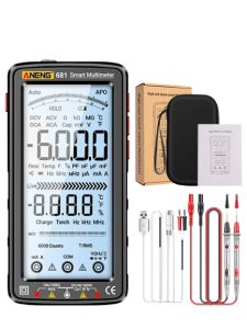 Nowoczesny miernik do sprawdzenia napięcia prądu LCD