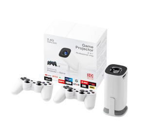 Smart projektor 2w1 konsola 30000 gier S40 4K HD 1280P