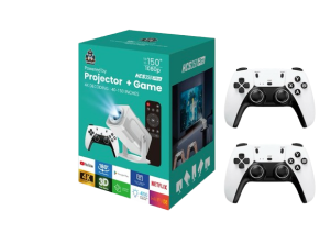 Projektor HCS350 Pro konsola z padami LCD Full HD IOS Android