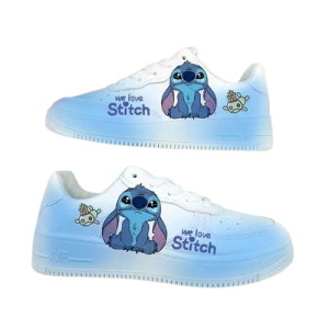 Buty dziecięce Disney Lilo i Stich nadruk 3D niebieskie