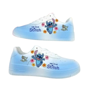 Buty dziecięce Disney Lilo i Stich nadruk 3D niebieskie