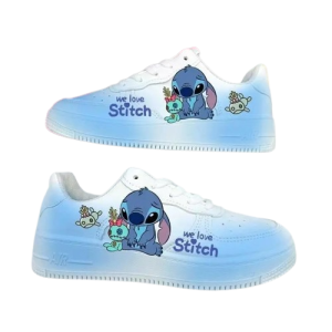 Buty dziecięce Disney Lilo i Stich nadruk 3D niebieskie